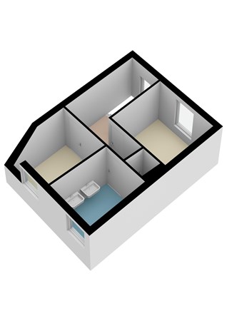 Plattegrond - Rijksweg Zuid 105, 6161 BH Geleen - Rijksweg Zuid 105 Geleen - 2e Verdieping 3D.jpg